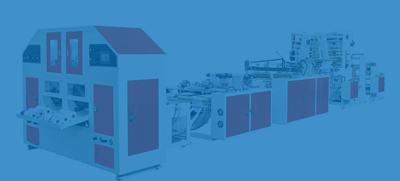 Machine de fabrication de sacs en plastique