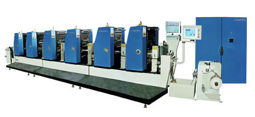 Machine d'impression offset pour étiquettes PS