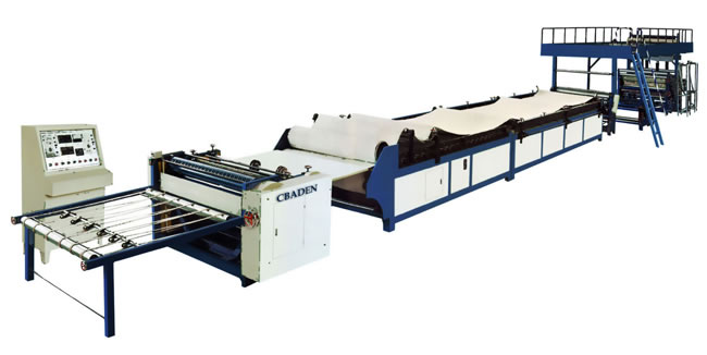 Ligne de production de carton ondulé triple couche