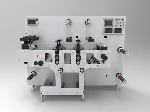 Machine de découpe et de refente rotative automatique