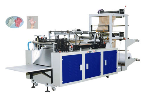 Machine de fabrication des gants en plastique jetables
