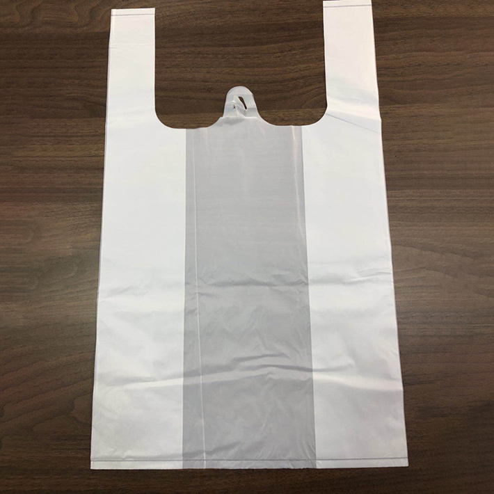 Machine de fabrication de sacs de T-shirt à double rail grande vitesse, CBC450450