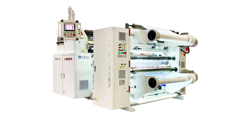 Machine à apposer des hologrammes système doux