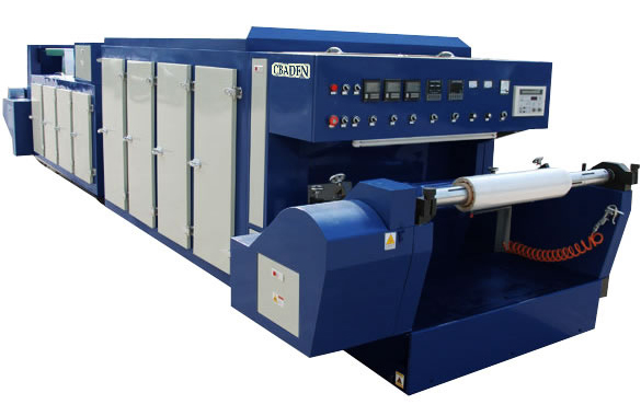 Machine de démétallisation pour film métallisé et film holographique laser